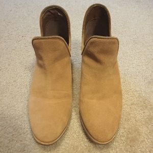Charleston Shoe Company "Aiken" Suede Leather Booties